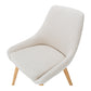 Bari Dining Chair Cream (Oak Leg)