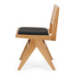 Palma Chair Natural Oak PU Seat