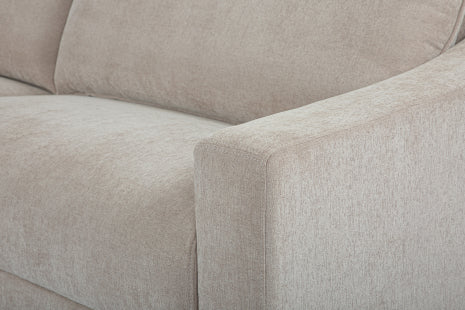 Asha 3 Seater Sofa - Latte