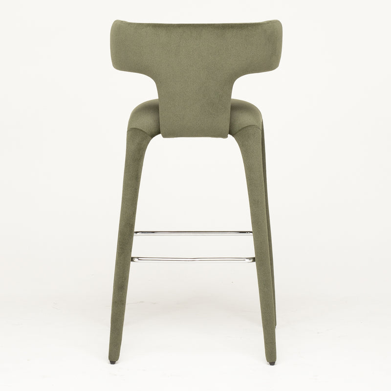 Be-til Juice Barstool Olive Green