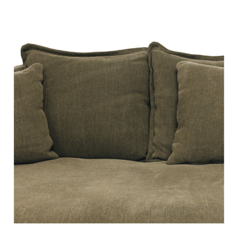 CLOUD 3 Seat Slipcover Sofa/Daybed - Khaki