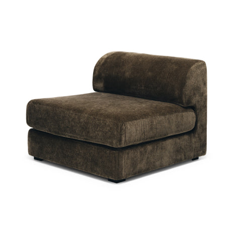 Harmony 4 Seater Modular Cnr Chaise LHF Olive