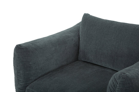 Grace Armchair - Dust Blue