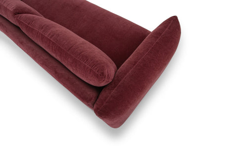 Grace 3 Seater Sofa - Claret