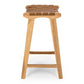 Indo Woven Barstool Saddle