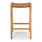 Indo Woven Barstool Saddle