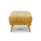 Towelie Footstool Dijon Yellow