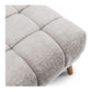 Towelie Footstool Pearl Grey