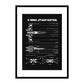 Star Wars X-Wing Starfighter Framed Print