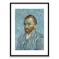 Van Gogh Blue Self Portrait Framed Print