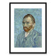 Van Gogh Blue Self Portrait Framed Print