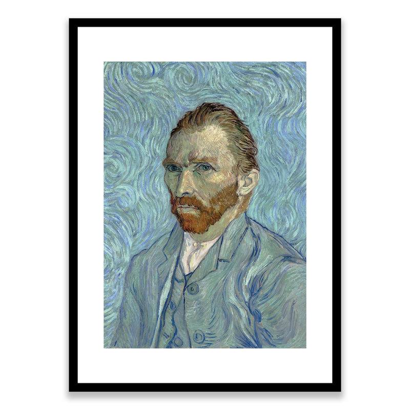 Van Gogh Blue Self Portrait Framed Print