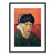 Van Gogh Self Portrait with Bandaged Ear 1889 Framed Print