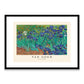 Van Gogh Irises 1889 Framed Print