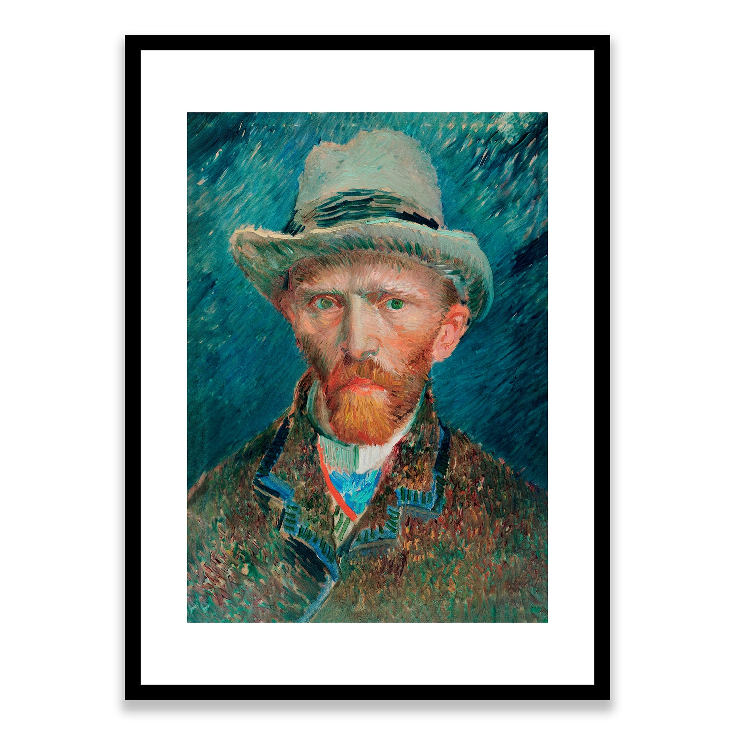 Van Gogh Self Portrait Framed Print