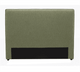 VOUGE WITH PIPED EDGE DOUBLE/QUEEN - FABRIC OLIVE