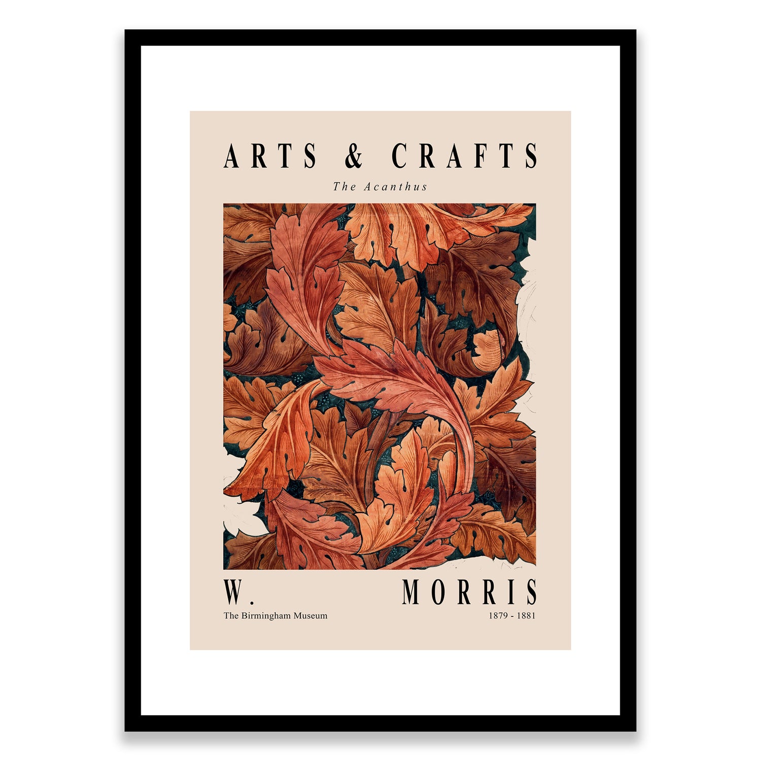 William Morris The Acanthus Framed Print