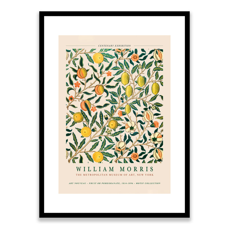 William Morris Lemons Framed Print